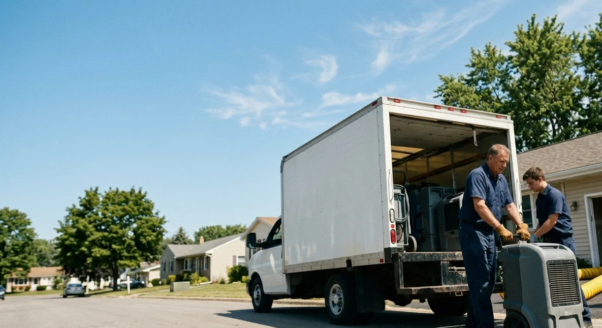 Water Damage Cleanup in Delong, IN near me